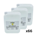 Origo White Vinegar - Lemon  for Cleaning, Pickling, Distilled White Vinegar - 5L Bottle with Fresh Lemon Scent | Ideal for Weed Killer, Household, Cooking & More Uses