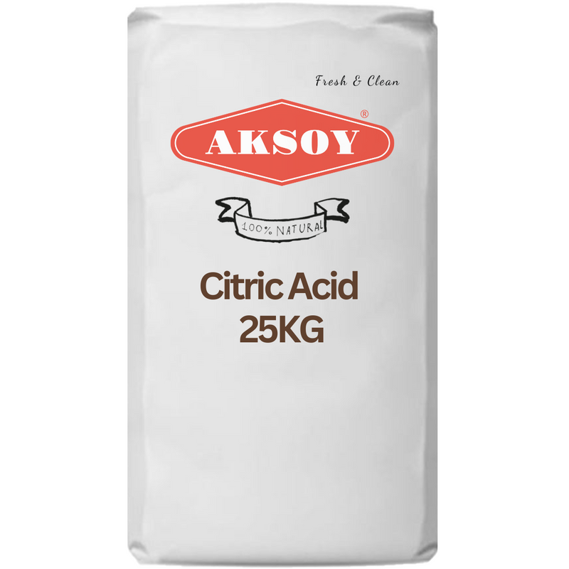 25KG Citric Acid -  Food Grade Anhydrous Bulk Wholesale - Aksoy UK
