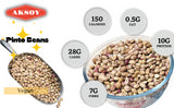 Aksoy Dried Pinto Beans Rich in Protein & Fiber, Perfect for Soups, Stews, Burritos & Mexican Recipes, Premium Quality, Vegan & Natural