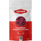 Aksoy Sugared Almonds Crunchy & Sweet Candy-Coated Nuts, Perfect for Snacking, Parties, Desserts & Gifting, Non-GMO, Fruity & Delicious - Aksoy UK