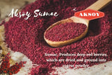 Aksoy Premium Ground Sumac Perfect for Seasoning, Salads, Meat Dishes & Dressings Non-GMO, Tangy & Aromatic, Ideal for Mediterranean & Middle Eastern Cuisine