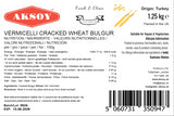 Aksoy Vermicelli Cracked Wheat Bulgur Perfect for Pilafs, Soups, Salads & Side Dishes, Non-GMO, Aromatic, Ideal for Mediterranean & Middle Eastern Recipes