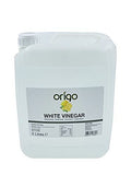 Origo White Vinegar - Lemon  for Cleaning, Pickling, Distilled White Vinegar - 5L Bottle with Fresh Lemon Scent | Ideal for Weed Killer, Household, Cooking & More Uses