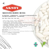 25kg Argentina White Beans - Premium Bulk