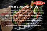 Aksoy Turkish Sweet Pepper Flakes Mild, Sweet & Flavorful, Perfect for Cooking, Seasoning, Garnishing & Enhancing Dishes