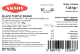 Aksoy Black Turtle Beans Premium Quality, Natural Black Beans | High in Protein and Fiber | Vegan Friendly | Ideal for Soups, Stews, Salads, Rice Dishes & More