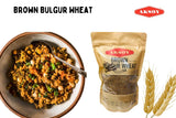 Aksoy Brown Bulgur Wheat Whole Grain, Ideal for Pilafs, Salads & Side Dishes, Versatile & Delicious | Vegan, Non-GMO, No Artificial Additives - Aksoy UK