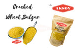 Aksoy Coarse Wheat Bulgur Natural, Whole Grain, and Nutritious Bulgur, Perfect for Cooking, Soups, and Pilafs with Exceptional Taste and Texture - Aksoy UK