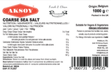 Coarse Sea Salt - Aksoy UK