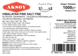 Pink Himalayan Salt Fine - Aksoy UK