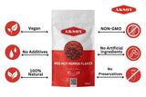 Aksoy Turkish Sweet Pepper Flakes Mild, Sweet & Flavorful, Perfect for Cooking, Seasoning, Garnishing & Enhancing Dishes - Aksoy UK