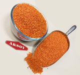 Aksoy Red Whole Lentils Perfect for Soups, Stews, Salads & Vegan Dishes, Non-GMO, High in Protein & Fiber, Great for Plant-Based Meals & Meal Prep, Versatile & Easy to Cook - Aksoy UK