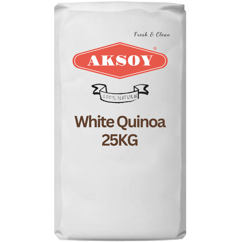 25kg White Quinoa - Bulk Premium - Aksoy UK