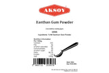 Aksoy Ingredients Xanthan Gum 100gr Powder Thickener Stabiliser Ideal for Making Soups Sauces Gluten Free Baking Ice Cream Vegan Vegetarian Resealable Pouche (Packaging may vary) - Aksoy UK