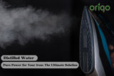 Origo Distilled Water - 100% Ultra Pure Water Advanced Purification Technology, Ultra Pure Water for Laboratory, Battery, Steam Iron, and General Everyday Use
