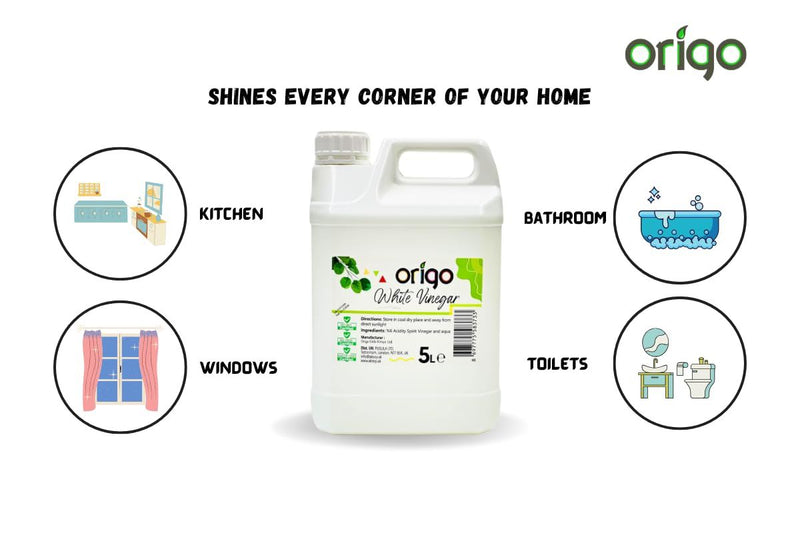 Origo Distilled White Vinegar-Pure - Aksoy UK