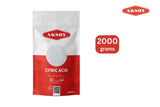 Aksoy Citric Acid Food Grade Non-GMO, Anhydrous, Make Your Own BathBomb, No Additives, Sour Drinks, Household Cleaning with Citric Acid Powder - Aksoy UK