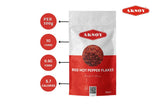 Aksoy Turkish Sweet Pepper Flakes Mild, Sweet & Flavorful, Perfect for Cooking, Seasoning, Garnishing & Enhancing Dishes - Aksoy UK