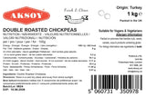 Aksoy Double Roasted Chickpeas Snack, Leblebi, Natural, Light, and Satisfying Snack, Perfect Choice for Diet-Friendly Snacking Alternatives - Aksoy UK