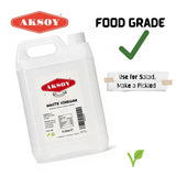Aksoy White Vinegar Ideal for Cleaning, Pickling, Marinating, Cooking & Natural Weed Control – Multi-Purpose, Descaling & Odour Removal - Aksoy UK