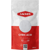 Aksoy Citric Acid Food Grade Non-GMO, Anhydrous, Make Your Own BathBomb, No Additives, Sour Drinks, Household Cleaning with Citric Acid Powder - Aksoy UK