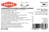Aksoy Sugared Almonds Crunchy & Sweet Candy-Coated Nuts, Perfect for Snacking, Parties, Desserts & Gifting, Non-GMO, Fruity & Delicious - Aksoy UK