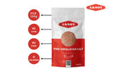 Aksoy Pink Himalayan Salt Fine Grain Premium Quality, GMO Free, Supreme Quality Chemical Free, Vegan, Fine Grain All-Natural Salt, Triple-Washed in Spring Water