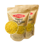 Aksoy Coarse Wheat Bulgur Natural, Whole Grain, and Nutritious Bulgur, Perfect for Cooking, Soups, and Pilafs with Exceptional Taste and Texture - Aksoy UK