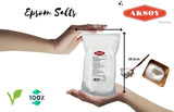 Aksoy Epsom Salt Best for Good Sleep - Stress Relief - Beauty - Relaxing - Bathing - Body Care