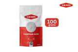 Aksoy Ingredients Xanthan Gum 100gr Powder Thickener Stabiliser Ideal for Making Soups Sauces Gluten Free Baking Ice Cream Vegan Vegetarian Resealable Pouche (Packaging may vary) - Aksoy UK