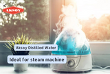 Aksoy Distilled Water 15L (3x5L) 100% Ultra Pure Water Deionized & Demineralized TDS 000 ppm Guaranteed - For Batteries, Irons, Aquariums, Humidifiers & Automotive
