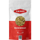 Aksoy Buckwheat (Raw & Whole) Hulled Buckwheat Groats – Raw, Vegan & Non-GMO | Great for Porridge, Salads, Granola Bars, Baking & More | Whole Grain Alternative to Rice - Aksoy UK