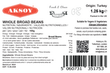 Aksoy Whole Broad/Fava Beans Versatile Legume for Soups, Stews, Salads, and Dips – Rich in Fiber and Protein – Ideal for Cooking, Vegan & Vegetarian Recipes - Aksoy UK