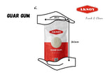Aksoy Guar Gum 100gr, 25KG - Aksoy UK