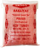 Aksoy Red Whole Lentils Perfect for Soups, Stews, Salads & Vegan Dishes, Non-GMO, High in Protein & Fiber, Great for Plant-Based Meals & Meal Prep, Versatile & Easy to Cook - Aksoy UK