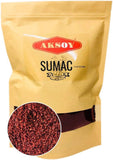 Aksoy Premium Ground Sumac Perfect for Seasoning, Salads, Meat Dishes & Dressings Non-GMO, Tangy & Aromatic, Ideal for Mediterranean & Middle Eastern Cuisine