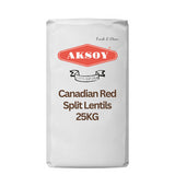 Aksoy Canadian Red Split Lentils - Aksoy UK