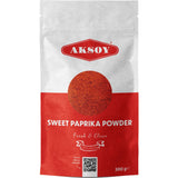 Aksoy Antep Sweet Paprika Powder Perfect for Spicing Up Dishes, Soups, Sauces & Marinades, Non-GMO, Aromatic, Ideal for Mediterranean & Turkish Recipes, Rich in Flavor