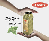 Aksoy Dried Mint - Spearmint  Premium Dried Mint Leaves for Refreshing Mint Tea and Iced Tea, Loose Leaf Peppermint Tea