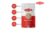 Aksoy Pearl Barley Perfect for Soups, Salads, Pilafs & Stews, Non-GMO, High in Fiber & Protein, Ideal for Plant-Based & Mediterranean Dishes