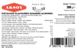 Aksoy Sugared Almonds Crunchy & Sweet Candy-Coated Nuts, Perfect for Snacking, Parties, Desserts & Gifting, Non-GMO, Fruity & Delicious - Aksoy UK