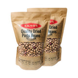 Aksoy Dried Pinto Beans Rich in Protein & Fiber, Perfect for Soups, Stews, Burritos & Mexican Recipes, Premium Quality, Vegan & Natural