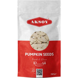 Aksoy Roasted Salted White Pumpkin Seeds Crunchy Snack, Rich in Flavor, Ideal for Sharing, Freshly Packed, Premium Taste Pumpkin Seeds