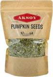 Aksoy Pumpkin Seeds 1KG AA Raw High Grade Premium Quality, GMO-Free & Vegan High in Protein & Fiber, Perfect for Snacking, Baking, Salads, Healthy Recipes & More (Packaging May Vary) - Aksoy UK