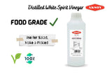 1.5L-20L White Vinegar – Food Grade for Cleaning, Pickling, Cooking & Descaling