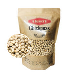Aksoy Dried Chickpeas 10-12mm XL Natural, Nutritious and High in Protein, Perfect for Soups, Main Dishes, Hummus and Salads