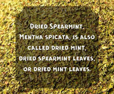 Aksoy Dried Mint - Spearmint  Premium Dried Mint Leaves for Refreshing Mint Tea and Iced Tea, Loose Leaf Peppermint Tea - Aksoy UK