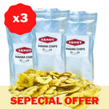 Banana Chips 200gx3 - Aksoy UK
